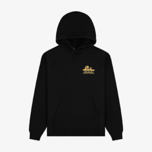 Black Aime Leon Dore Logo Print Hoodie