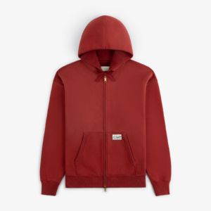 Red Aime Leon Dore Zip Up Hoodie