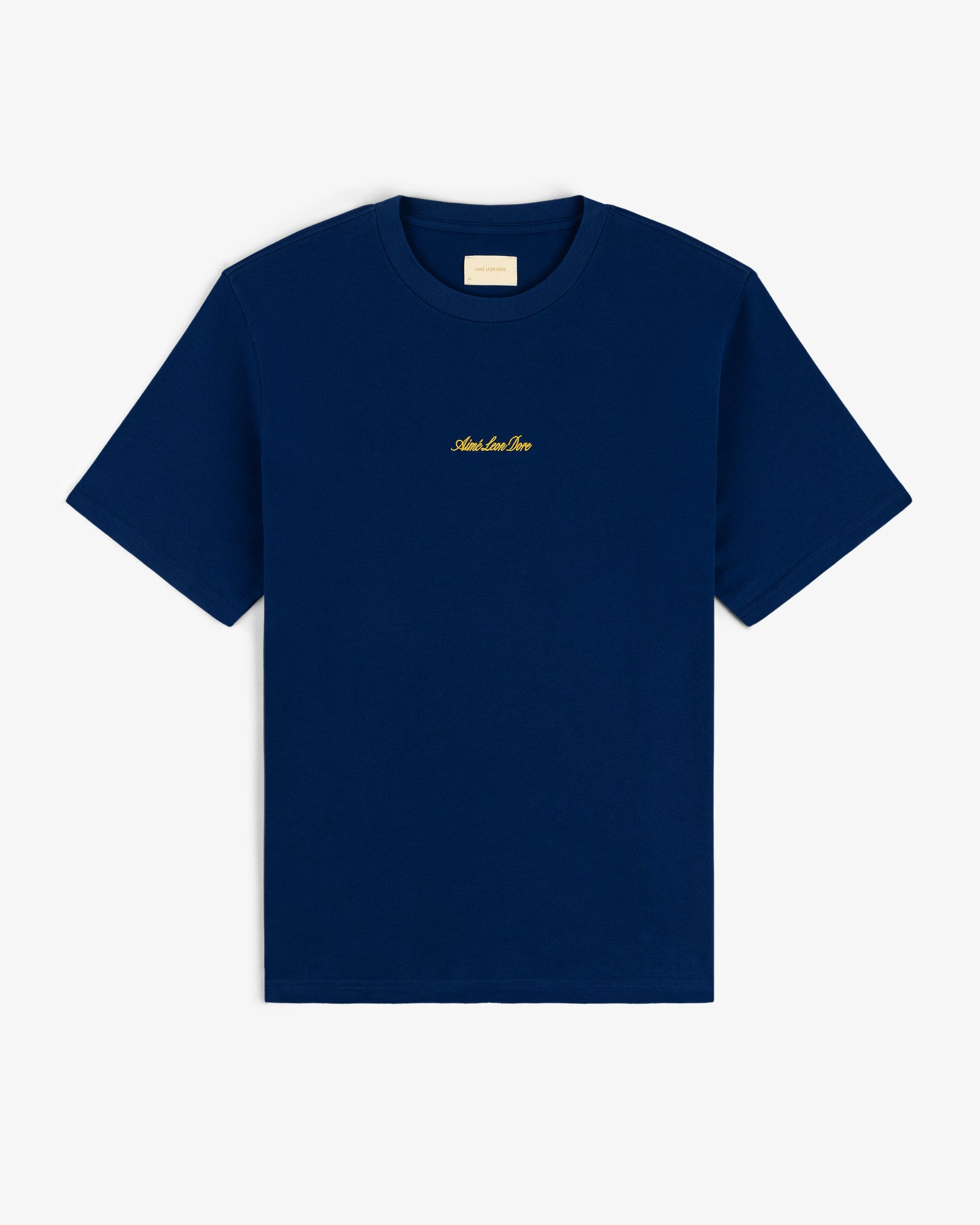 Blue Embroidered Logo Tee Blue Embroidered Logo Tee