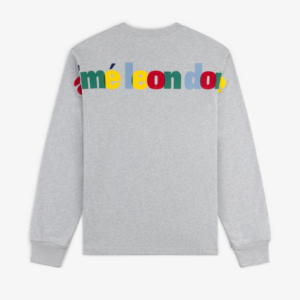 Grey Long-Sleeve Souvenir Tee