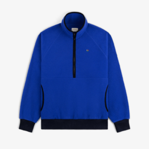 Blue Casentino Crest Half-Zip Pullover