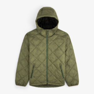 Sage Nylon Quilted Unisphere Jacket